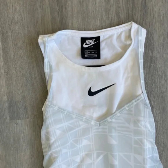 Nike Sportswear Women's Indio Dress White Sz M - Picture 4 of 11
